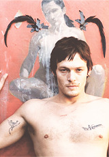 vanessaparadise:  3/?? The Walking Dead Cast “Originally, he was supposed to be this angry guy with a racist viewpoint who hated everybody, and you’ve seen him grow and become a better person. Maybe that has something to do with it. Daryl is this