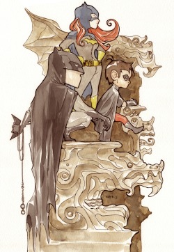 fyeahbatgirl:  Li’l Gotham by Dustin Nguyen