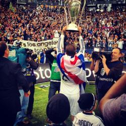pitchinvasion:  David Beckham departs from MLS with his second straight MLS championship in the bag. “Boss,” as MLS Insider put it. 