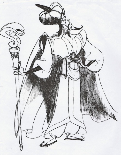 wannabeanimator: Aladdin | Jafar concept art