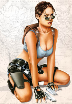 vitazur:  David Saavedra - Lara Croft 