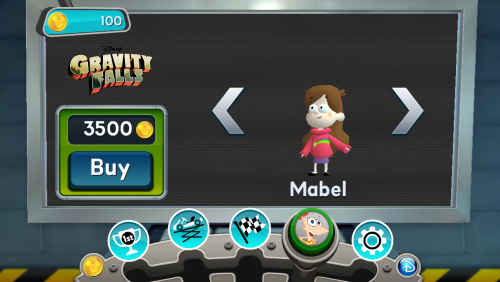 heckyeahgravityfalls:Everyone go download this FREE app/game on iTunes!It’s a “Mario Kart” style gam