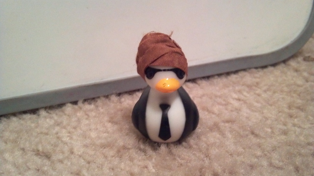 straww-to-my-berry:  So i found this duck in my sister’s room and i automatically