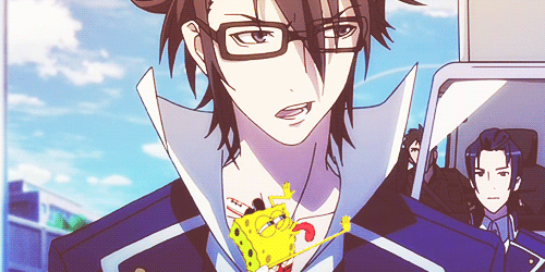 kumoku:  Fushimi's Collarbone Appreciation Post 