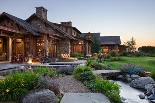  Old River Farm residence, Bozeman, MT. Locati Architects.  