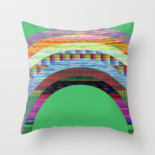 hypn:////Glitch Art Pillow Covers////Benjamin Berg (aka Stallio) has produced a range of throw pillo