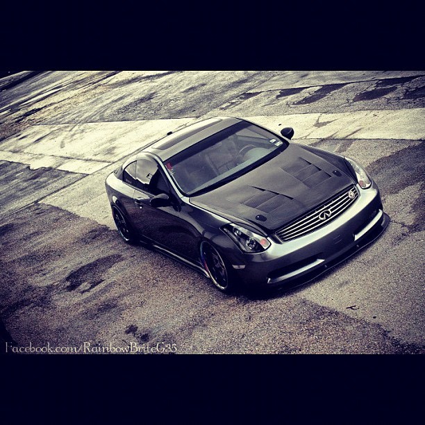 wigglewigglewigglewiggleyaya:  Pretty Nice #Inifiniti #G35 #Coupe #Rwd #Stance #HellaFlush