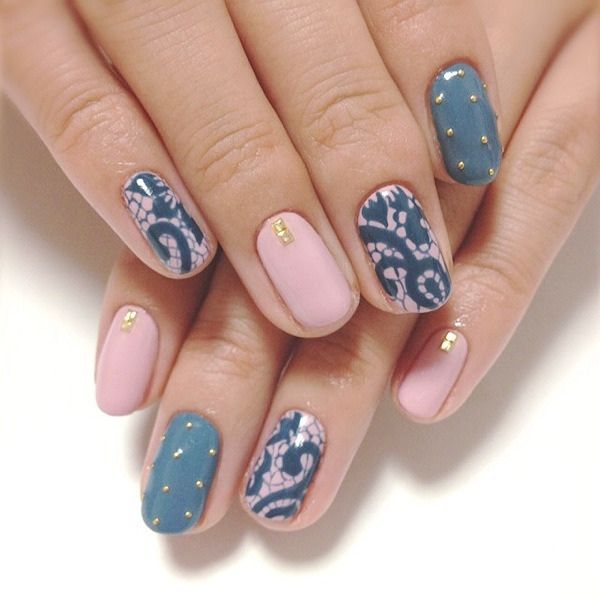 nail-obk:
“20121119
レース
”
Pink and Denim Nail Art