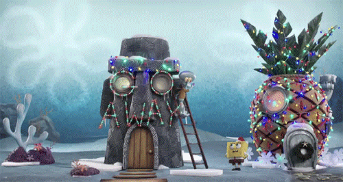 nickelodeon:  Squidward’s version of holiday spirit