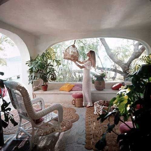 buddhainteriors:  Brigitte Bardot at her home La Madrague on the coast of St. Tropez 