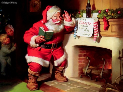 historysquee:A Brief History of Santa Santa Claus, also known as Father Christmas or more traditio