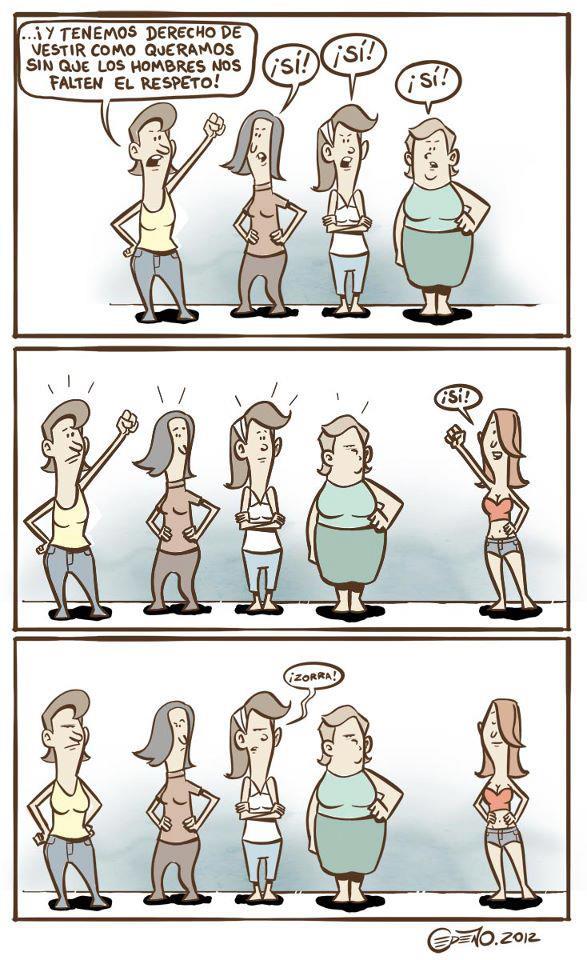 conchetublog:  Doble standard 