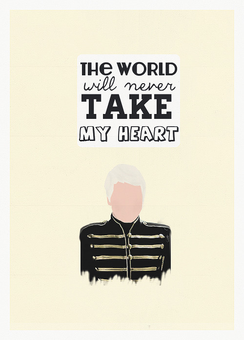 48dreams:  Do or die, you'll never make me because the world will never take my heart.