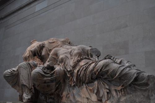 the parthenon marbles, around 447-438 BCE so old. these things are so old. and still beautiful. i wi