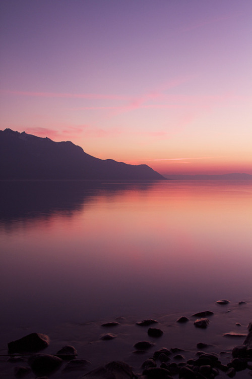 nesola:  le lac léman (by nolleb13) 