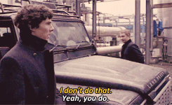 ughbenedict:  deducing-jawnlach requested: johnlock in THE HOUNDS OF BASKERVILLE [part two] 