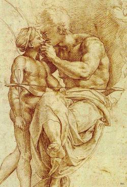 Jupiter and Ganymede. Raffaello Sanzio. Italian.