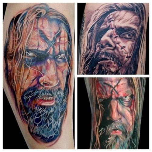Rob zombie tattoos. Credit rob zombie facebook page.
