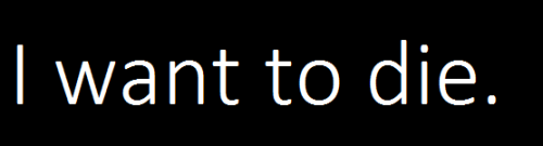 Sex or Suicide?