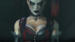 Harley Quinn’s nurse look in Arkham