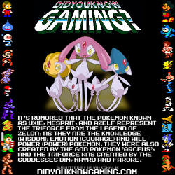 didyouknowgaming:  Pokemon, The Legend of Zelda. 