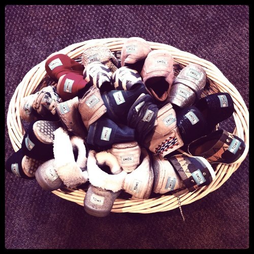 cassiexpeterson:  A basket full of Toms would make my Christmas, and my life :p 