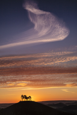 travelingcolors:  Sunrise over Colmers Hill