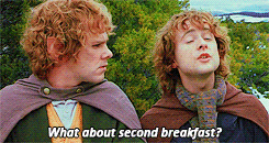 samwiseg:  “In fact, it has been remarked by some that Hobbits’ only real passion is for food.” 