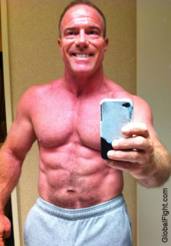 wrestlerswrestlingphotos:  smiling muscleman hairy muscleguys hotchest