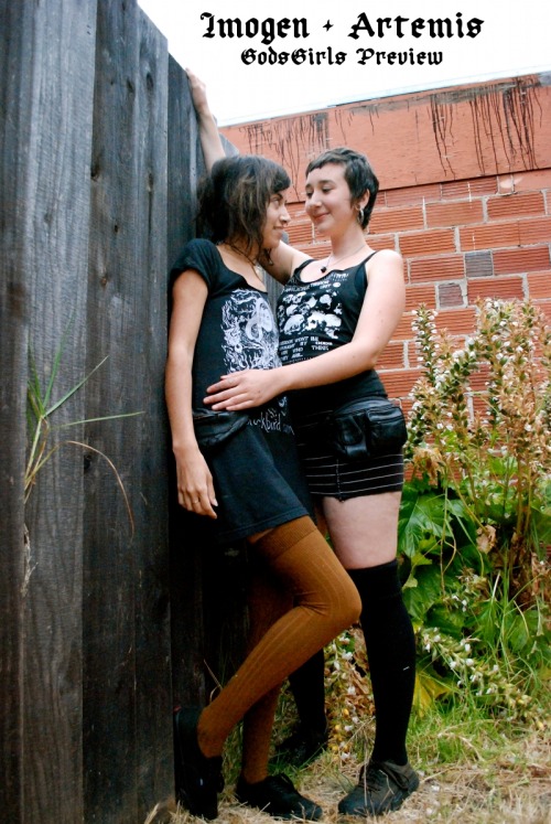 artemis-gg:  disappearingman:  dantedante:  wifwolf:  artemis-gg:  so, this set is going live on Friday and if you don’t already have a GodsGirls membership, you should probably get one because Imogen and I are pretty cute together, if I do say so myself,