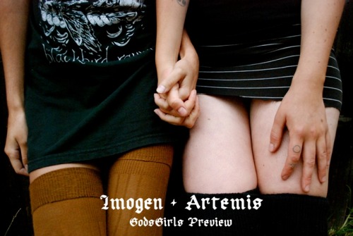 artemis-gg:  disappearingman:  dantedante:  wifwolf:  artemis-gg:  so, this set is going live on Friday and if you don’t already have a GodsGirls membership, you should probably get one because Imogen and I are pretty cute together, if I do say so myself,