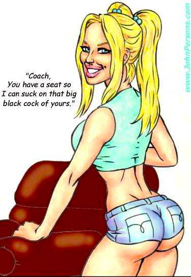 interracial-toons:  Two hot blondes  you have a very nice blog! kisses. Marie