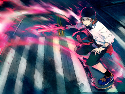 scootinfrooty:  Skater Boy by `yuumei