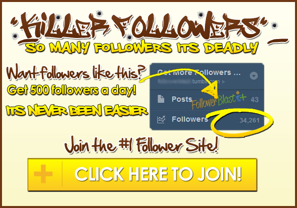 Click here and enter your username to get 500 NEW FOLLOWERS daily!!