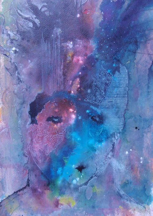 monsieurted:The Forgotten II Ink and water on A3, 2012 