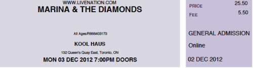 the-devil-has-shotgun:AWWW YEAH, GUESS WHO’S GONNA GO SEE MARINA AND THE DIAMONDS