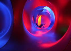 sixmillionsongbirds:  strawberri-lemonade:  from89: ‘Mirazoza’ Luminaria (by architects of air) Via  I want to smoke a bowl and visit this place!  OMFG it reminds me of those tunnels that are in the mcdonalds playplace that I can’t go to now because