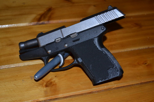 tacticalexchange:Kel-Tec P11 I only own this since it’s small and easy to carry since it has a pocke