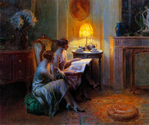 lesfleursdelart: After Tea, Delphin Enjolras