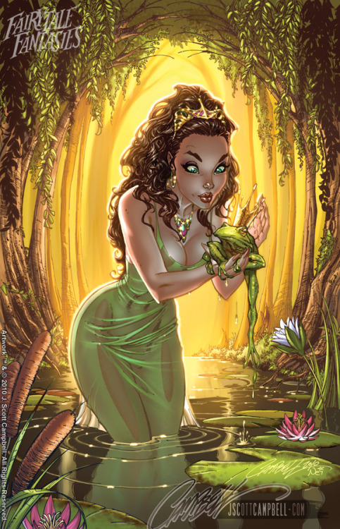 The Frog Prince FTF 2011 by *J-Scott-Campbell