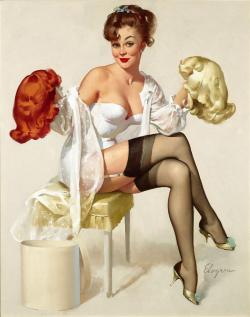 zombieliving:  Gil Elvgren 