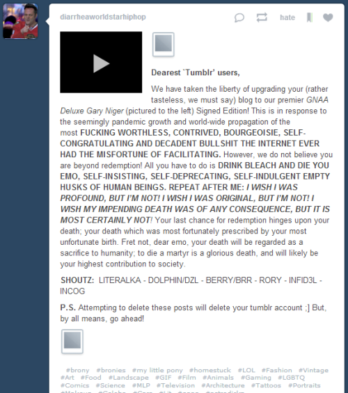 adriofthedead:yo if you see a post like this come up on your dash DON’T CLICK ON IT OR ANY LIN