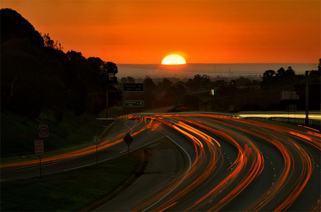 sapphire1707:  Driving Home by D_Bahmann on Flickr.