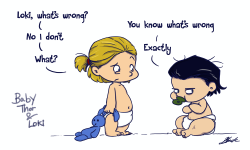 godtricksterloki:  homeiswheretheheartsare:  *Translated from baby-gibberish for your amusement*  LOL  Even as a baby, so fucking whiny, ugh.