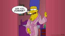 simpsonporno:  Parfois, le soir, Homer traine