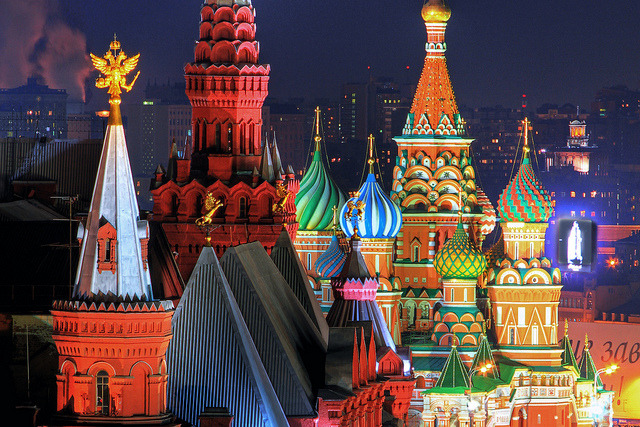 travelthisworld: Moscow’s Cathedral and Towers ♦ Moscow, Russia | by b80399 