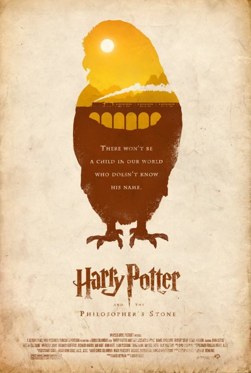 hugglez4eva: bearlesque: xombiedirge: Harry Potter Poster Series by Adam Rabalais / S