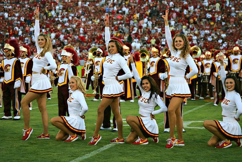 robinwilde:  The red-hot USC Song Girls!-Best and biggest tits in college cheerleading,