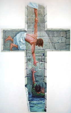 kashetoonaymorena:  spiritofpower:  jesus-heals:  wow  Never not reblog.  Que hermosa imagen :) 