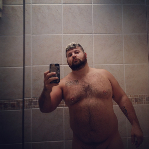 sepdxbear:  There should be steam pouring off of him :) bearjewnyc:  trashyfriday in sf. 